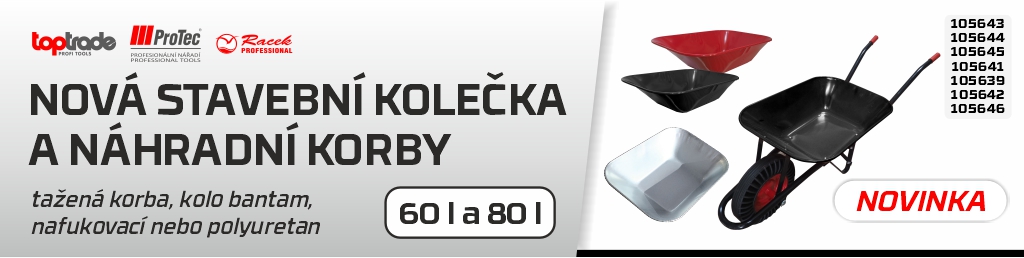 kolečka, korby