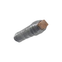 TOPTRADE drát vázací, pozinkovaný, O 0,65 mm / 100 g, sada 2 ks (4)