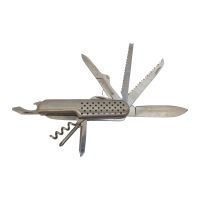 TOPTRADE nůž multifunkční, v prodejním kartonu, 11 funkcí, sada 12 ks