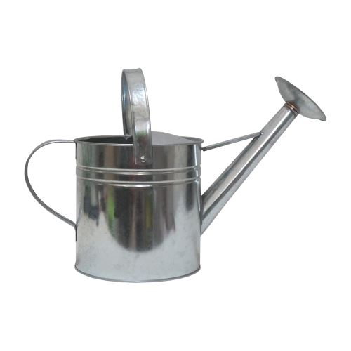 TOPTRADE konev zahradní, pozinkovaná, s růžicí, 4,5 l  -BAZAR