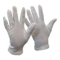 rukavice FAWA, textilní, bílé, velikost 9
