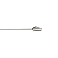 TOPTRADE pásek stahovací, nerezový, 50ks, 4,6 x 350 mm (2)