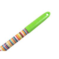 TOPTRADE nářadí zahradní, dětské, kovové - hrábě 7 zubů, dlouhá násada, 63 cm (6)