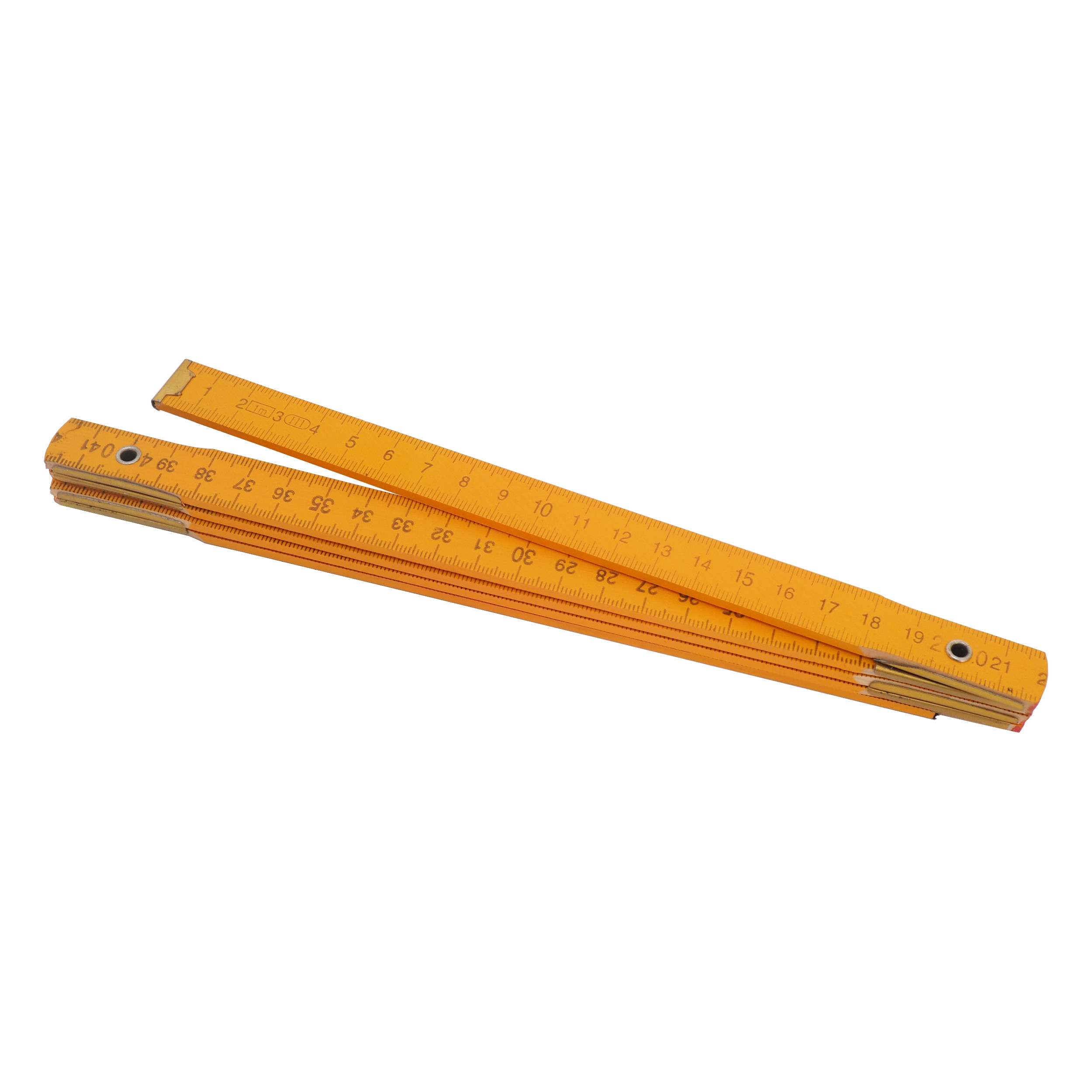TOPTRADE metr skládací, dřevěný, žlutý, 1 m, standard 0.05 Kg TOP Sklad4 500100 430