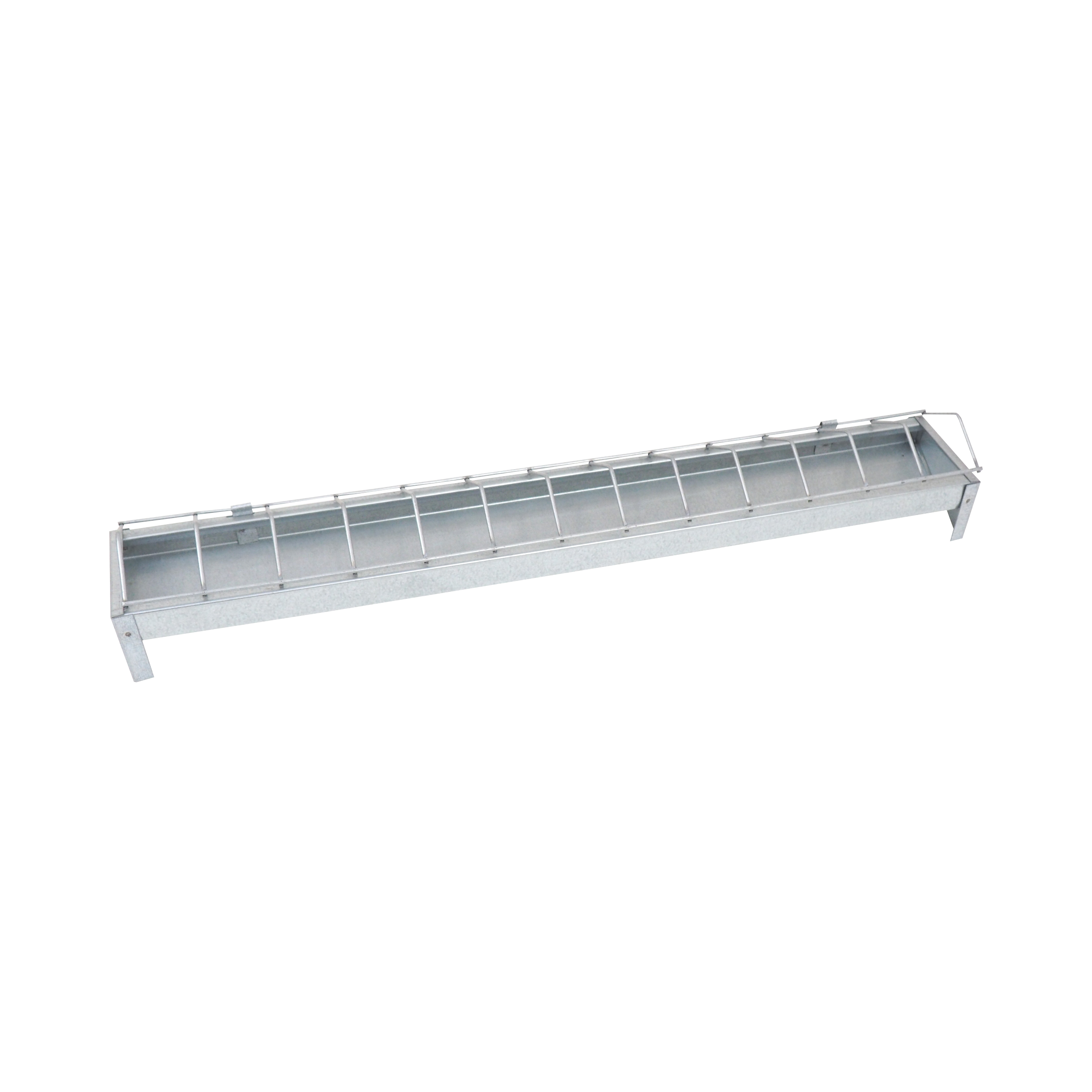 krmítko pozinkované, se sklopnou mřížkou, pro drůbež, 750 x 130 x 150 mm 0.78 Kg TOP Sklad4 308113 8591403381138