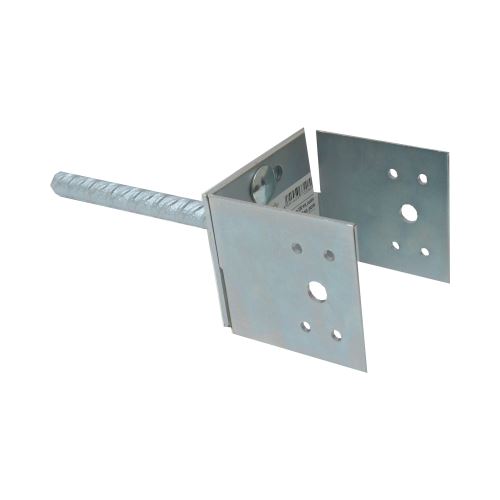 TOPTRADE patka kotevní, stavitelná, do betonu,80 - 150 x 90 mm, pozinkovaná (6)