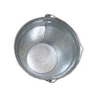 TOPTRADE vědro pozinkované, 7 l - BAZAR - rez (3)