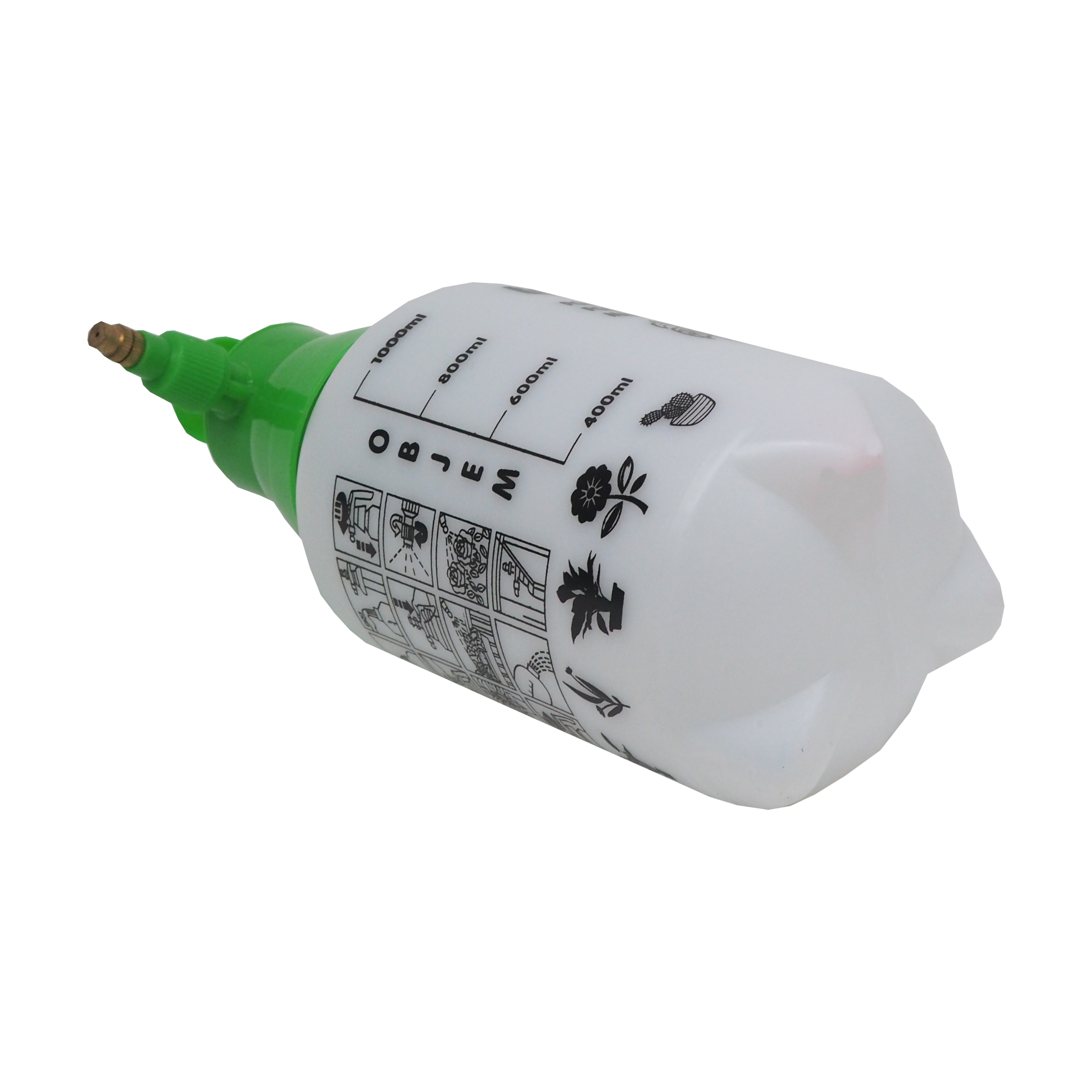 postřikovač plastový, ruční, tlakový, 1,0 l 0.25 Kg TOP Sklad4 307083 8591403370835