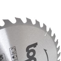 TOPTRADE kotouč pilový, na dřevo, s SK plátky, 36 zubů, 400 x 3,5 x 30 mm (6)