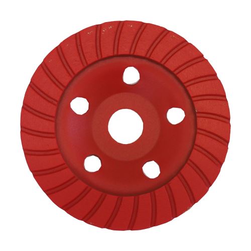 TOPTRADE kotouč diamantový, brusný, turbo, 125 x 22,2 mm (3)