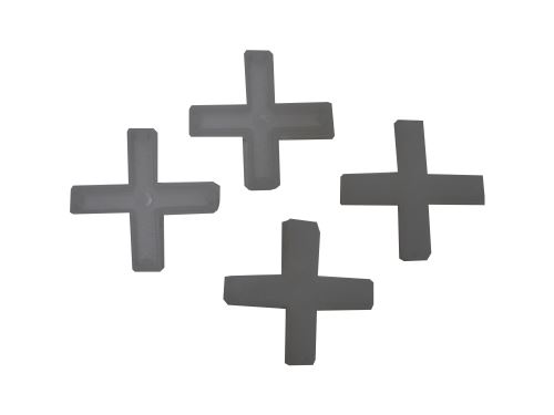 TOPTRADE křížky plastové, spárovací, duté, 6 mm / 100 ks (1)