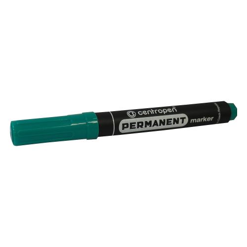 CENTROPEN, značkovač permanentní, 8566/1,  zelený, stopa 2,5 mm, sada 10 ks