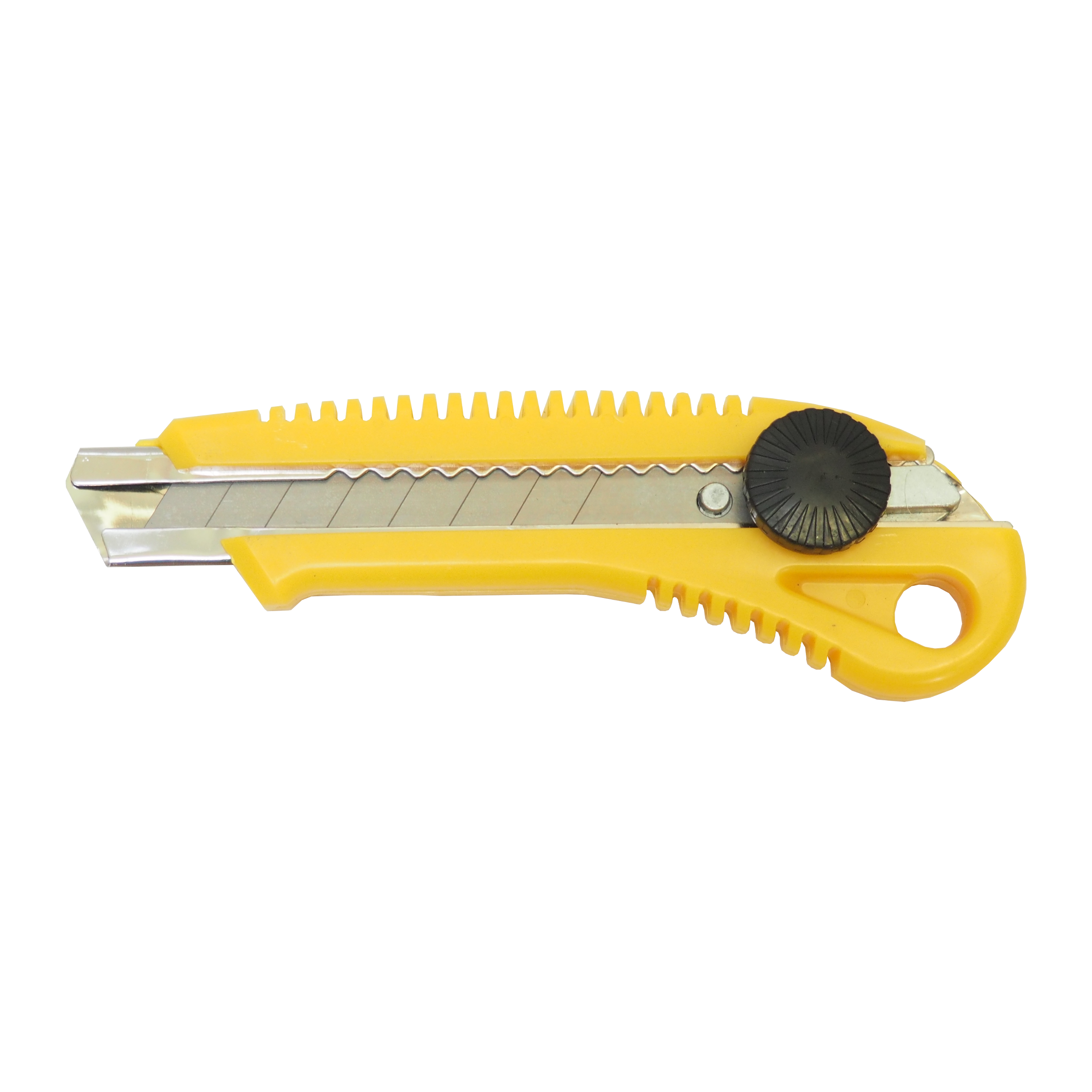 TOPTRADE nůž odlamovací, plastový, s kovovou výztuhou a šroubovou aretací, 18 mm 0.07 Kg TOP Sklad4 200207 177