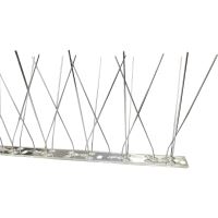 TOPTRADE zábrana proti ptákům, nerez, 48 hrotů, 50 cm (1)