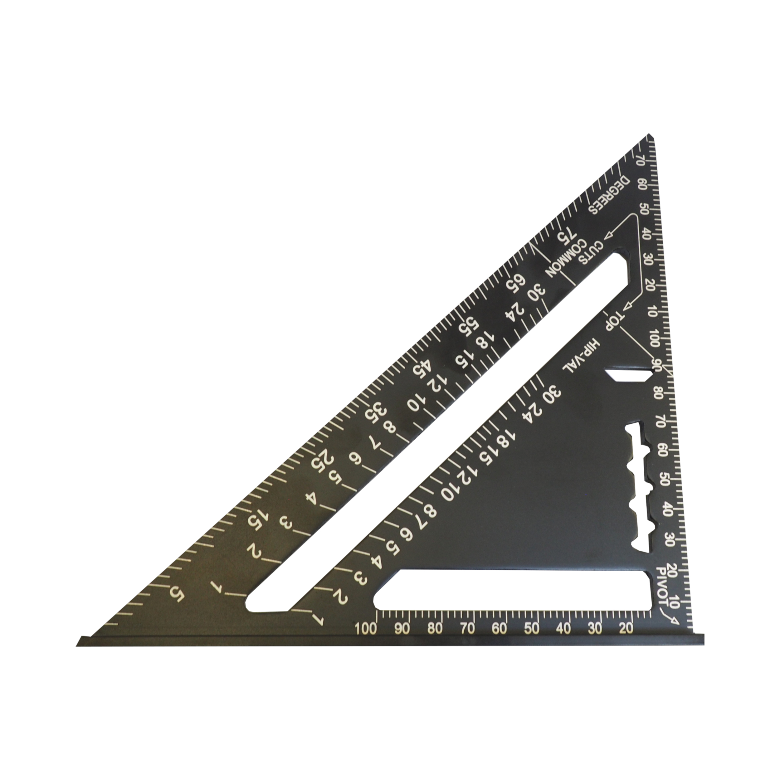 TOPTRADE trojúhelník tesařský, hliníkový, 180 mm 0.19 Kg TOP Sklad4 105157 874