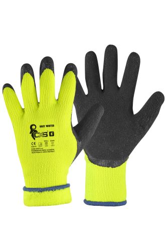 rukavice Roxy Winter, zimní, máčené v latexu, velikost 10