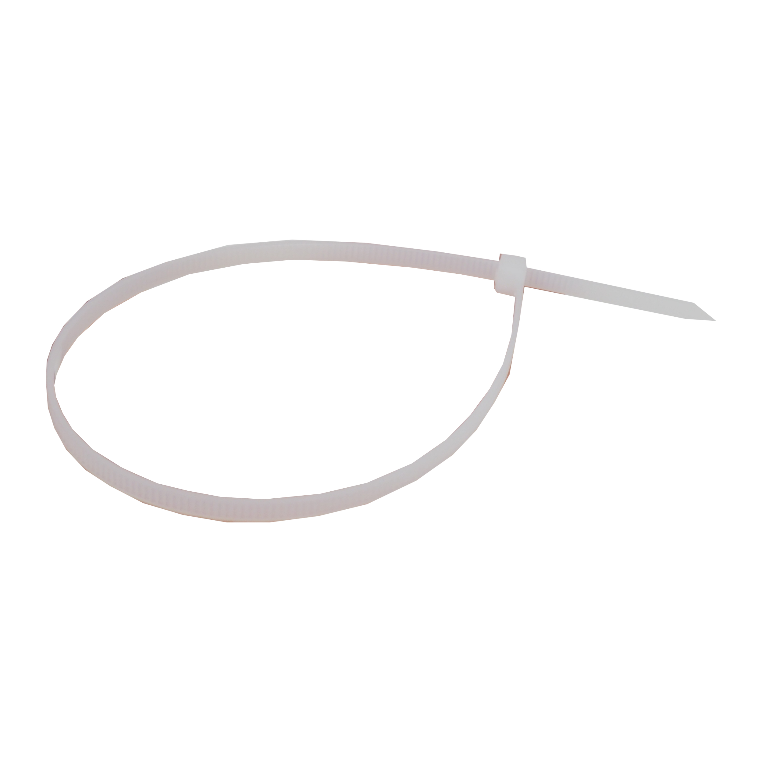 pásek plastový, bílý, stahovací, se zámkem, 50 ks, 400 x 7,6 mm 0.23 Kg TOP Sklad4 307016 8591403370163