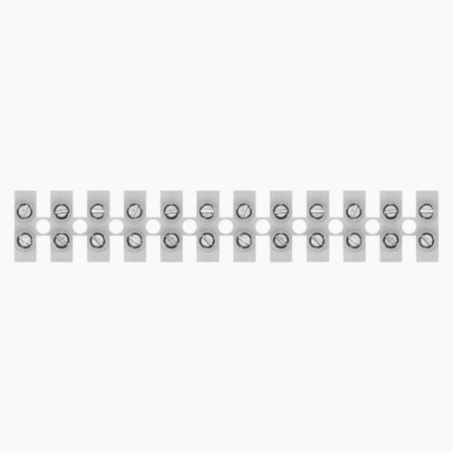 svorkovnice bílá, 12 x 6 mm2, 450 V / 41 A