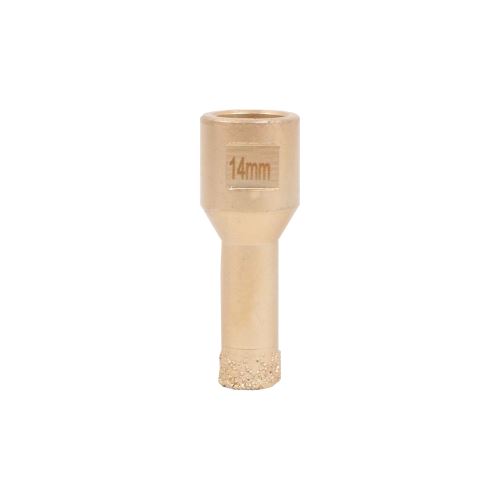 TOPTRADE korunka vykružovací, diamantová, M14, O 14 mm
