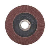 TOPTRADE kotouč brusný, lamelový, zrnitost 80, 125 x 22,2 x 2 mm (1)