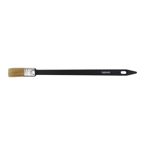 TOPTRADE štětec zárohový, TopBrush, s plastovou rukojetí, šířka 1" / 30 mm, uni