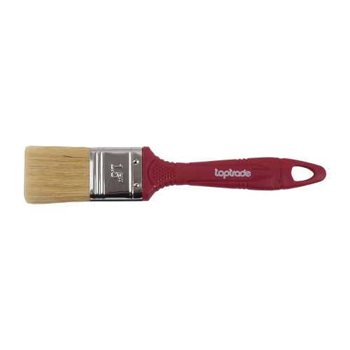 TOPTRADE štětec natěračský, TopBrush, s plastovou rukojetí, šířka 1 1/2" / 35 mm, uni