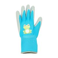 rukavice FLORASTAR MINI, zahradní, dětské, s latexovým povrchem a úpletem, velikost 4