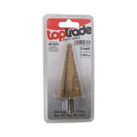 TOPTRADE vrták stupňový, HSS, do kovu, 7 – 40,5 mm, 13 stupňů (1)