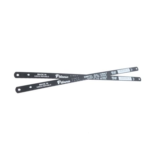 PILANA list náhradní, do pily na kov, jednostr., sada 2 ks,  Bi-Co 8% HSS, 300x13x0,63mm,24z