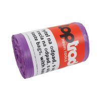 TOPTRADE pytel na odpad, balení 60 ks, 14 µm, s uchy, 60 l (1)