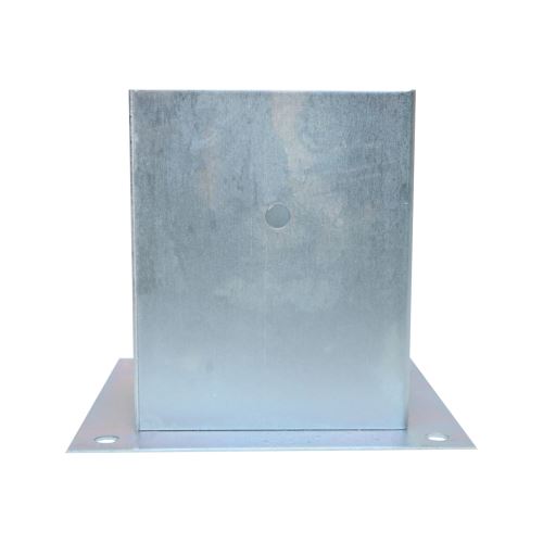 TOPTRADE patka sloupku se čtvercovou základnou, 100 x 100mm, pozink (7)