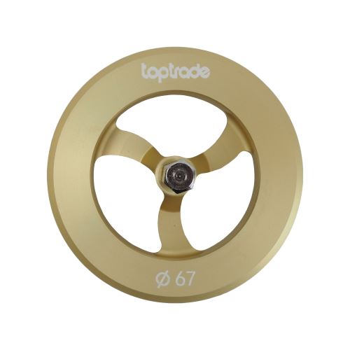 TOPTRADE fréza ALU, do polystyrenu, vaty, pr. 67 mm