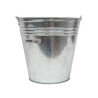 TOPTRADE vědro pozinkované, 15 l  - BAZAR - rez (1)