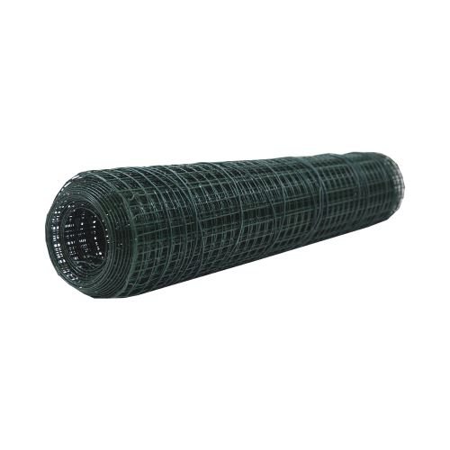 TOPTRADE síť svařovaná, poplastovaná, zelená, 25 / 1,4 mm, 1000 mm x 10 m (3)