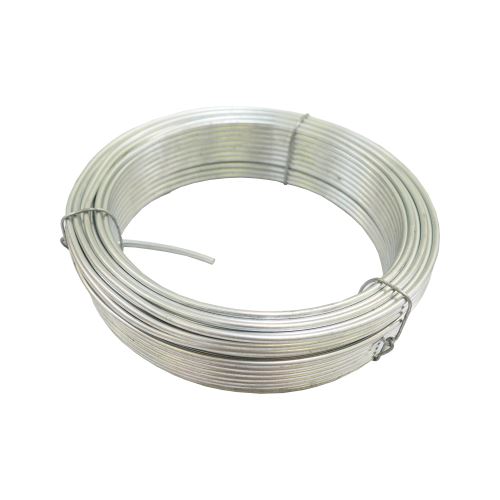 TOPTRADE drát napínací, pozinkovaný, O 3,4 mm / 26 m