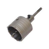 TOPTRADE korunka vykružovací SDS +, s SK plátky, 73 / 100 mm