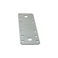 TOPTRADE deska spojovací, bez prolisu, 155 x 55 x 2mm, pozinkovaná (2)