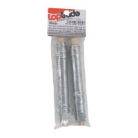 TOPTRADE drát vázací, pozinkovaný, O 0,65 mm / 100 g, sada 2 ks (1)