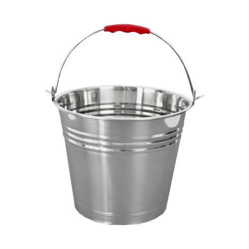 TOPTRADE vědro nerezové, 10 l - BAZAR