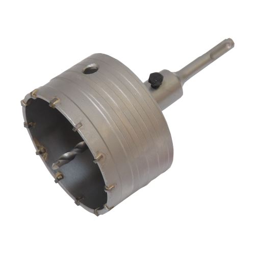 TOPTRADE vrták korunkový SDS +, SK plátky, 100 / 110 mm