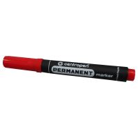 CENTROPEN značkovač permanentní, 8566/1, červený, stopa 2,5mm, sada 10 ks