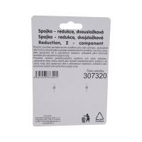 TOPTRADE spojka – redukce dvousložková, 3/4“ x 1“ (2)