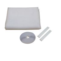 TOPTRADE síť proti hmyzu PE, bílá, 1500 x 1800 mm (2)