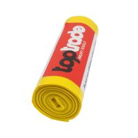 TOPTRADE pytel na tříděný odpad, recyklační, žlutý, balení 8 ks, 40 µm, 120 l (2)
