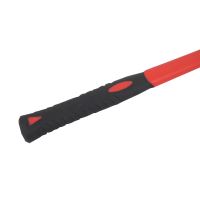 TOPTRADE palice gumová, bílá, se sklolaminátovou násadou, O 50 mm / 340 g, profi (9)