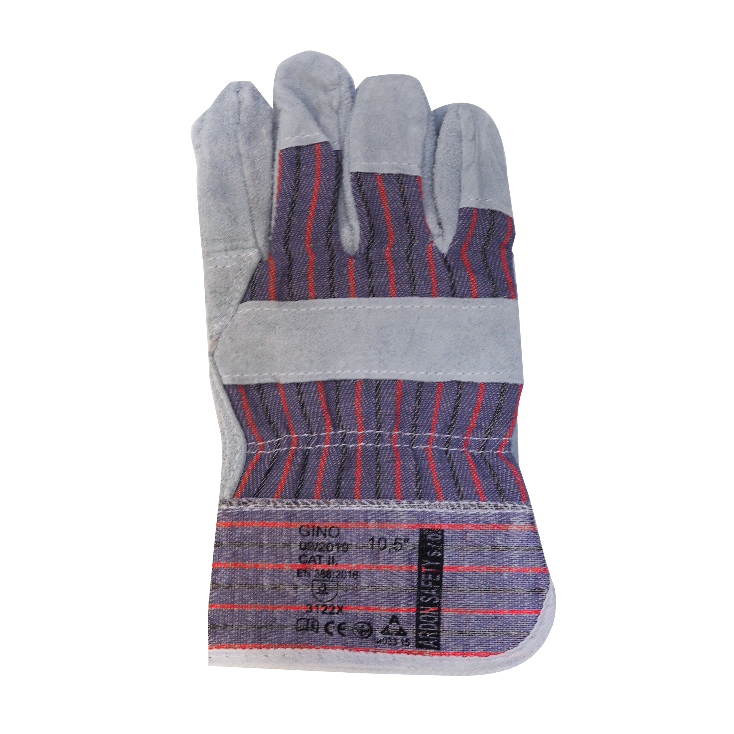 rukavice GINO, kožené, standard, velikost 10,5 0.14 Kg TOP Sklad4 600121 64