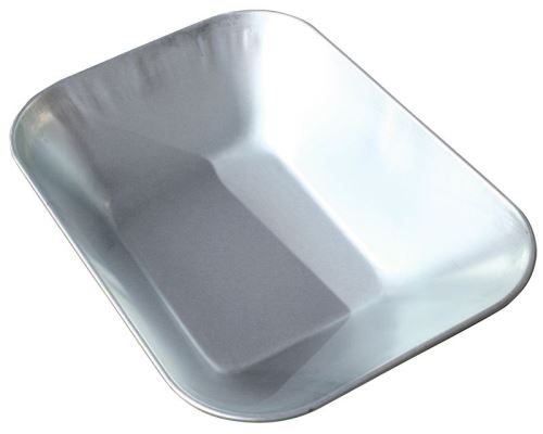 TOPTRADE korba náhradní, tažená, pozinkovaná, s dírami, 60 l