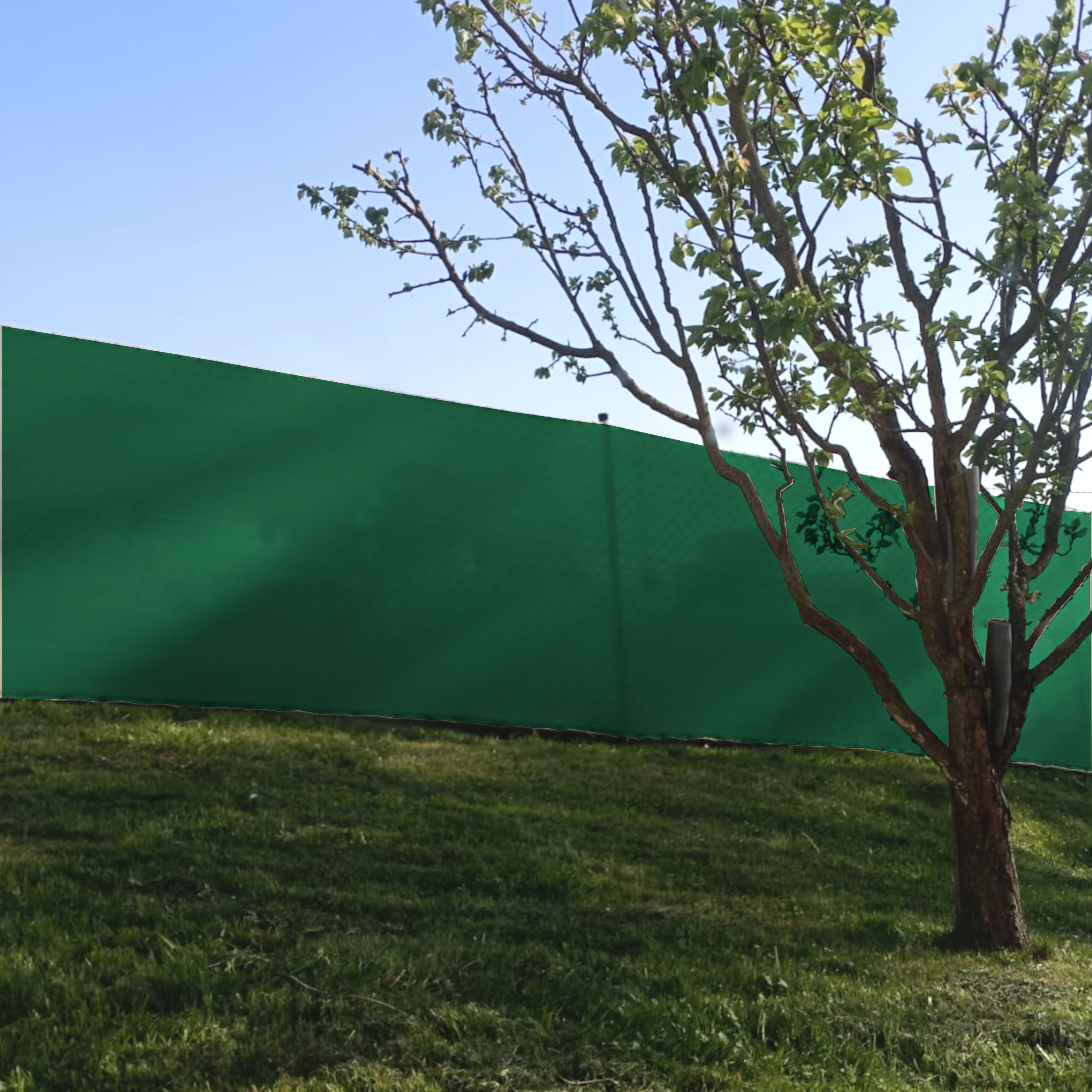 síť stínící, zelená,  2 x 50 m, 80 g / m2 8.00 Kg TOP Sklad4 600254 8591403602547