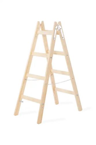 štafle malířské, dřevěné, 2 x 4 příčky