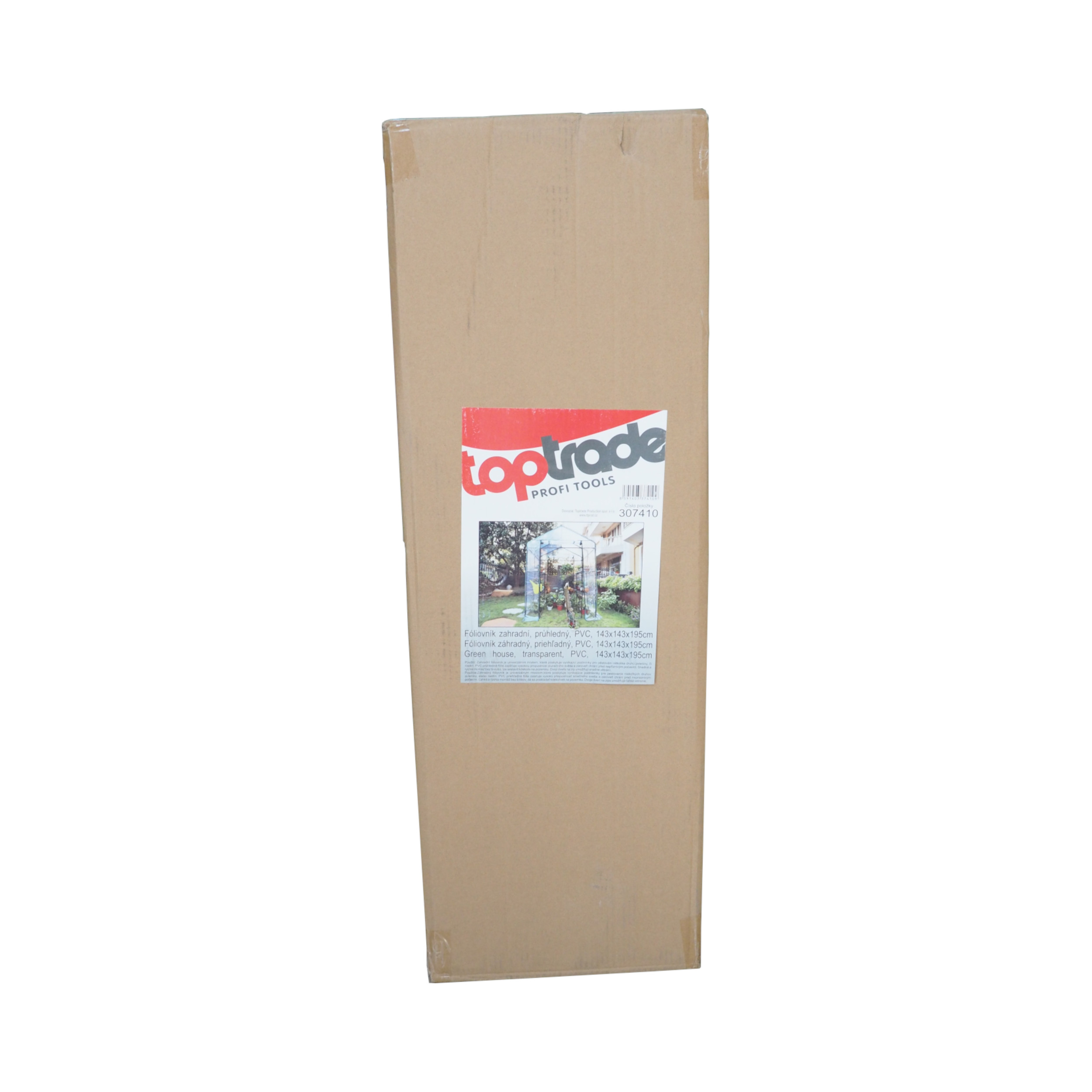 fóliovník zahradní, průhledný, PVC, 1430 x 1430 x 1950 mm 10.20 Kg TOP Sklad4 307410 8591403374109